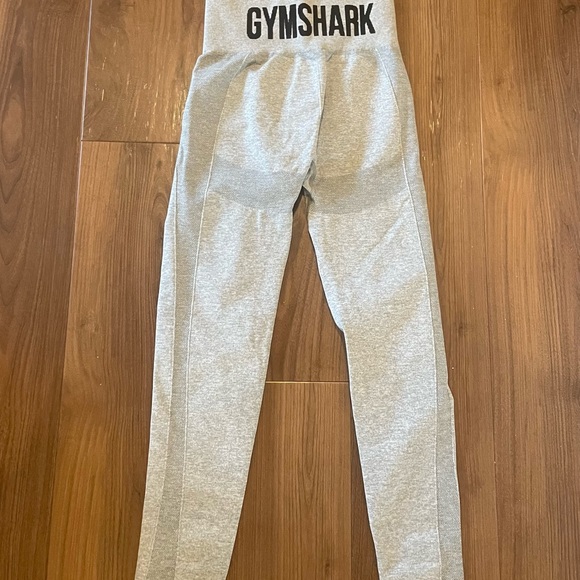 Gymshark leggings high waisted flex leggings, light grey - Picture 2 of 2